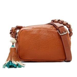 CHRISTOPHER KON, Cognac Crossbody Handbag NEW $265